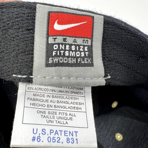 NIKE Team Swoosh Flex University of Wyoming Cowboy Cap OSFM Rodeo Bucking Hat - Picture 3 of 13